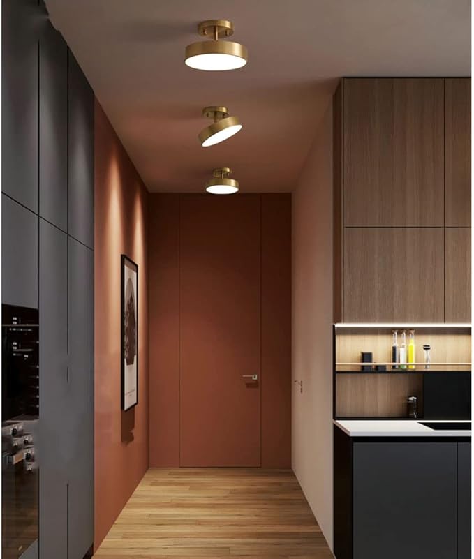 LED Plafondlamp Arcus Goud