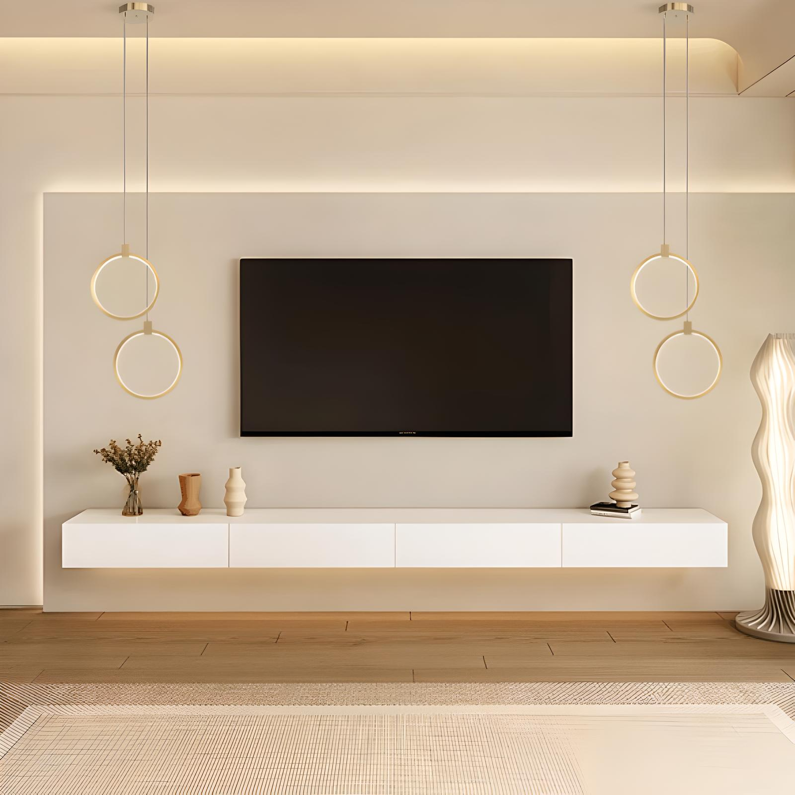 Suspension LED Auréa Doré