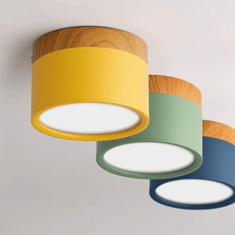 LED Plafondlamp Färgljusa